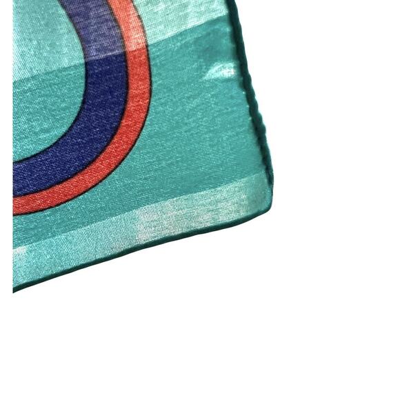 Womens Fashion Neck Scarf Signal Nautical Flags Sailing Blue Square 30x30 - Picture 9 of 10